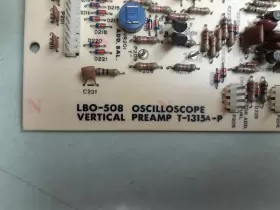 LBO-508 LEADER Oscilloscope Vertical Preamp Board #3