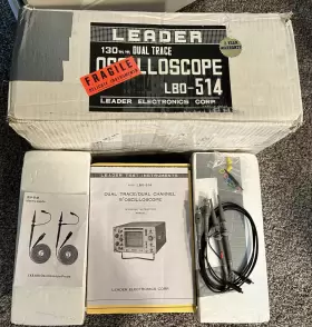LBO-514 LEADER Dual Trace Oscilloscope #2