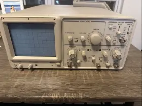 Matrix Mos620 Mos-620 M0s-620 Oscilloscope 20mhz 220v 50/60hz 35w. No Power Cord