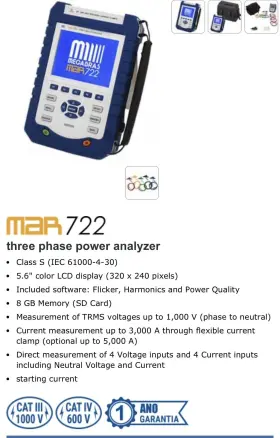 MAR-722 MEGABRAS Energ Atrif Sico Osciloscopiocalidad El #2