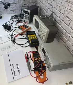 DE-500 MIXTURE OF IT Digital Oscilloscope Dds Signal Counter