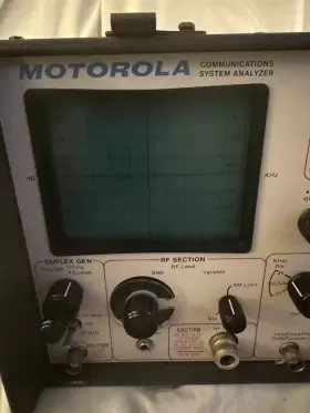 R-2001C MOTOROLA Precision Communications Analyzer #2