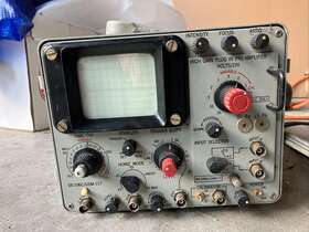 USM-117C Military Oscilloscope Power Repair