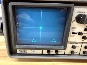 NIC-310 NICOLET Digital Laboratory Khz Oscilloscope Dual #3