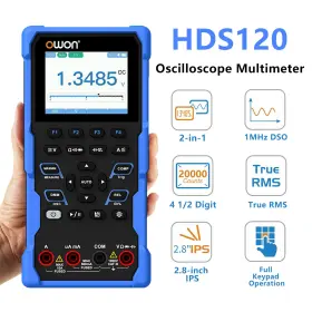 HDS120 OWON Oscilloscope Multimeter Cat Ac Volt