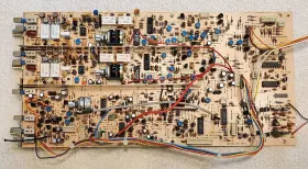 Panasonic Crt Os02p02c-b Tektronix Pcb From Tas 250 Oscilloscope