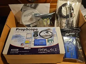 32220 PARALLAX Usb Oscilloscope Propscope Box