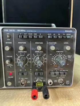 PM3215 PHILLIPS Pm Oscilloscope Dual Channel Powers #2