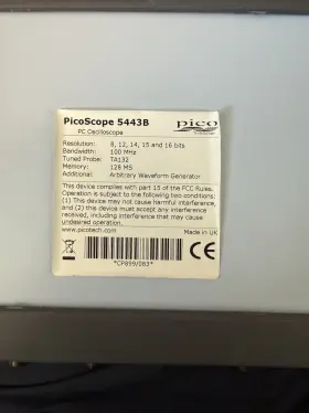 5443B PICO TECHNOLOGY Picoscope Oscilloscope Waveform