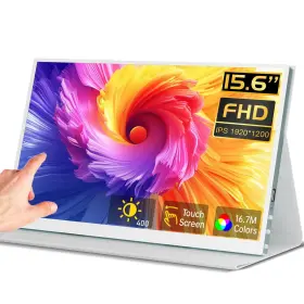 Prechen B0frsgb1f9 15.6ftft Touchscreen Portable Monitor Fhd Ips Display With Built-in Sp