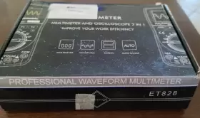 ET828 PROSTER Multimeter Oscilloscope Waveform #2