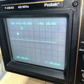 P-2640 PROTEK Channel Oscilloscope Dual Based Cursors