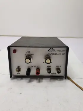 Pts 8001 Model Component Analyzer Curve Tracer Oscilloscope Test Equipment