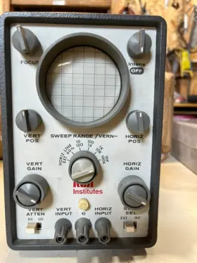 Rca 54-45 89353 Vintage Institutes 89353 Oscilloscope Tube 3 Inch Crt Test Unit