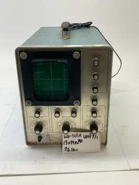 WO-505A RCA Solid Oscilloscope #3