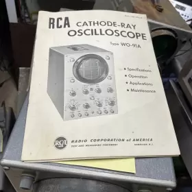 WO-91A RCA Oscilloscope Manual Probe Swivel Stand #3