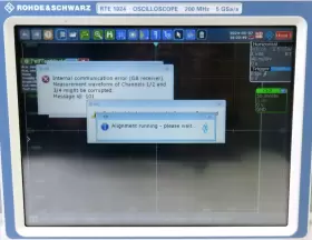 RTE1024 ROHDE SCHWARZ Channel Oscilloscope Repair #2