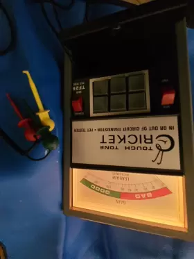 3330570 SENCORE Touch Tone Cricket Transistor Tester Npn #3