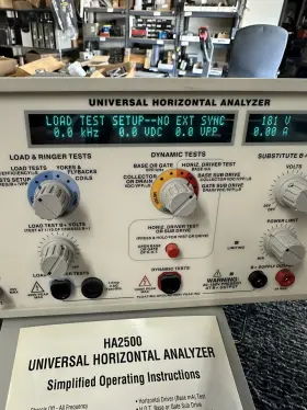 HA2500 SENCORE Horizontal Analyzer #2