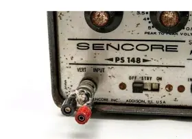 PS148 SENCORE Oscilloscope Vectorscope Powers Lights Up #3