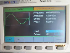 2042X SIGLENT Sdg Arbitary Waveform Generator