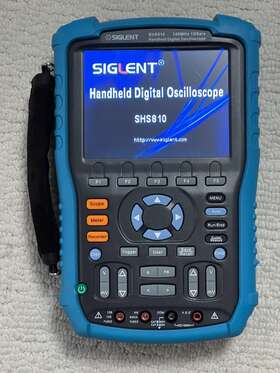 SHS810 SIGLENT Handheld Digital Oscilloscope Hangs Start