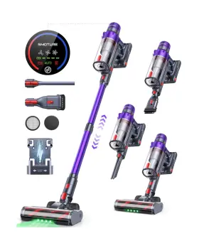 VAC02 SMOTURE Cordless Vacuum Cleaner Mins Runtime