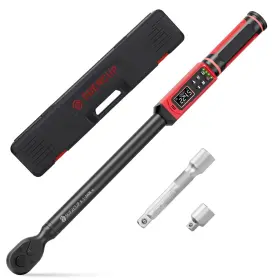 Suercup Bsm1-340 1/2-inch Digital Torque Wrench 3.8-250.8ft.lb/5.1-340nm 1% Accuracy Digit