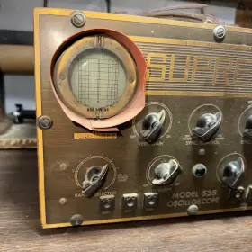 18-D-1488 SUPREME Collectable Oscilloscope Antique Art Deco #2