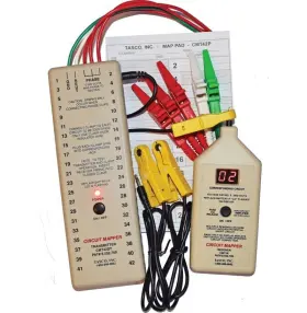 Tasco Cmt42ds Circuit Mapper System Tracer For Branch Circuits