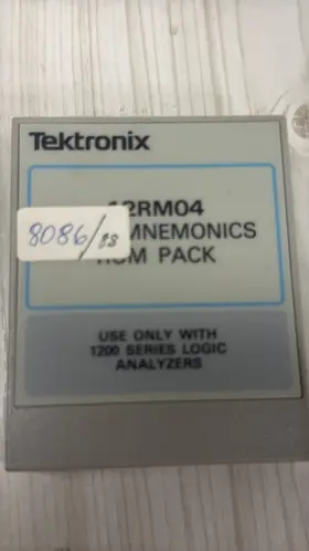 12RM04 TEKTRONIX Mnemonics Pack Analyzer