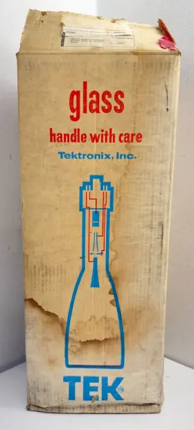 154-0265-00 TEKTRONIX Cathode Ray Tube Tek Oscilloscope Box
