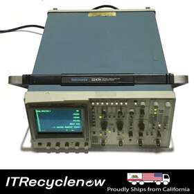 2247A TEKTRONIX Channels Analog Oscilloscope Counter Timer