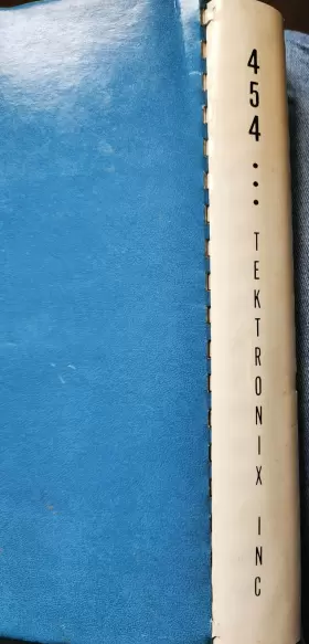 454-R454 TEKTRONIX Oscilloscope Owners Manual #2