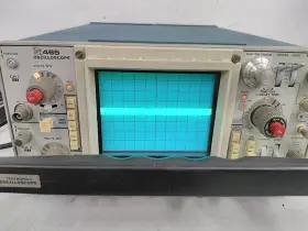 465PLEASE TEKTRONIX Channel Oscilloscope Power