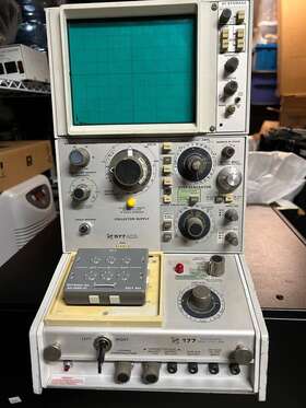 Tektronix Curve Tracer With 177 Standard Test Fixture