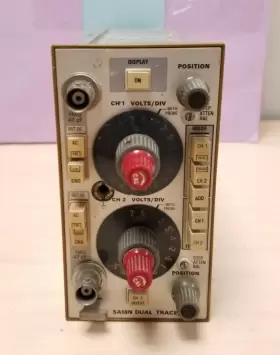 5A18N TEKTRONIX Dual Trace Amplifier Module Oscilloscope