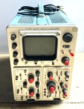 647A TEKTRONIX Oscilloscope Dual Trace Amplier