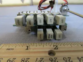 670-1379-01 TEKTRONIX Front Panel Buttons Circuit Board #2