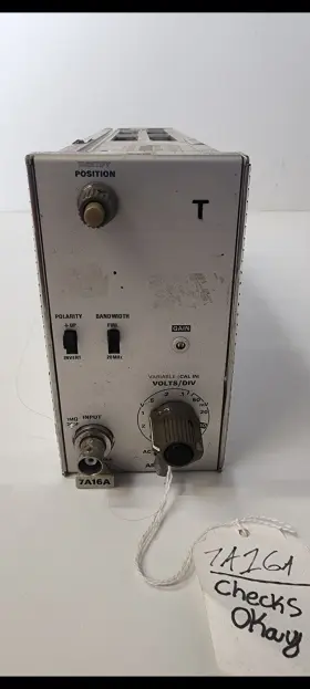 7A16A TEKTRONIX Tektrnoix Amplifier Plug Module