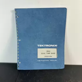 7B92 TEKTRONIX Dual Base Service Instruction Manual