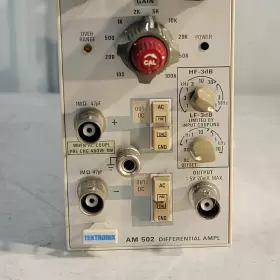 AM502 TEKTRONIX Am Differential Ampl Amplifier Plugin Module #3