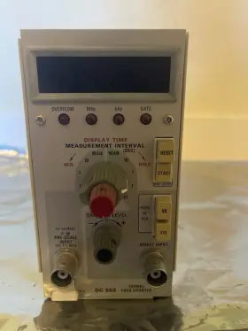 Tektronix Dc502 Dc 502 550mhz Frequency Counter Plug-in Module Timer
