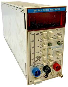 DM-501A TEKTRONIX Digital Multimeter Plug Module