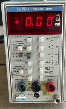 DM502A TEKTRONIX Dm Autoranging Dmm Powers