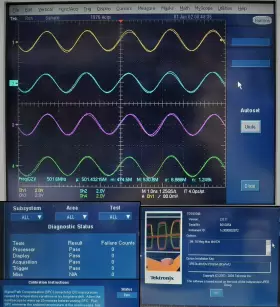 TDS5104B TEKTRONIX Channels Digital Phosphor Oscilloscope Dpo #3