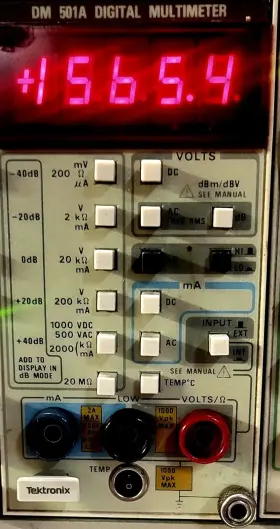 TM506A TEKTRONIX Oscilloscope Digital Multmeter Function Pwr #3