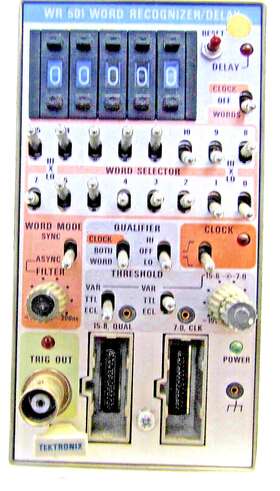 WR501 TEKTRONIX Channel Word Recognizer Manual