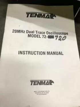 72-320 TENMA Oscilloscope #3