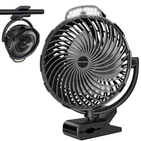 ZLS-H2 TENVOLTI Clip Fan Golf Rechargeable Led Light